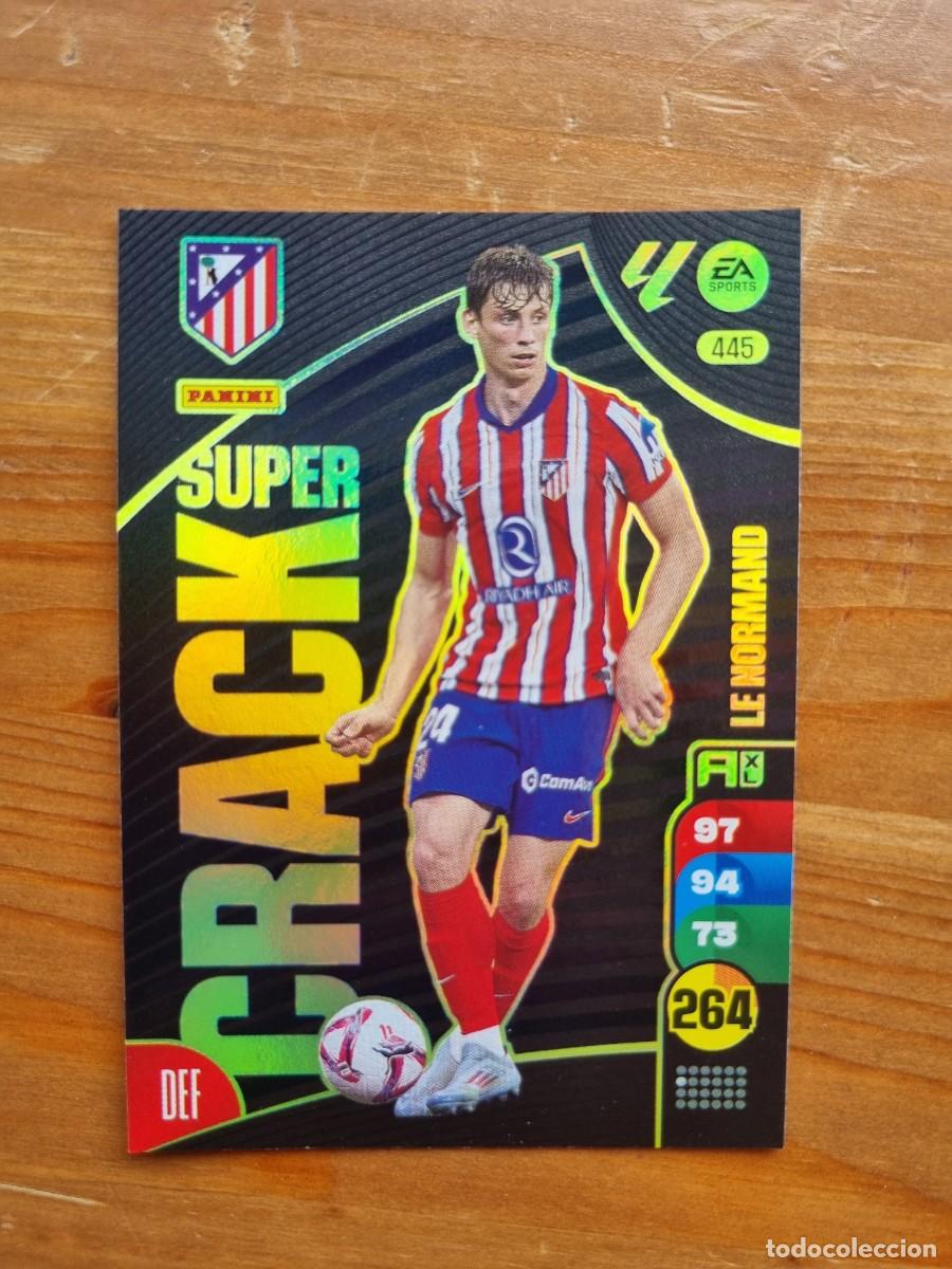 Cromos de f&uacute;tbol: 445 LE NORMAND (Atl&eacute;tico de Madrid) SUPER CRACK. Liga 2024 2025 24 25 Adrenalyn XL (Panini)