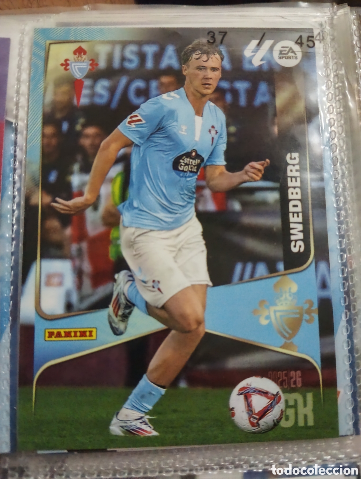 Cromos de f&uacute;tbol: Panini MEGACRACKS MGK Liga 2025 2026 25 26 - 125 Swedberg