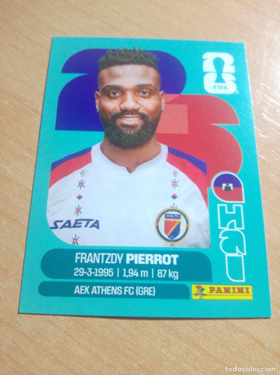 Cromos de f&uacute;tbol: HAI 20 FRANTZDY PIERROT HAITI MUNDIAL FIFA WORLD CUP 2026 26 PANINI STICKERS NUEVO