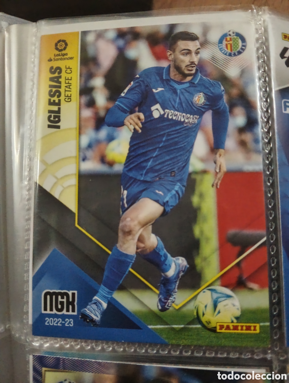 Cromos de f&uacute;tbol: Panini Megacracks 2022 2023 22 23 176 Iglesias Getafe