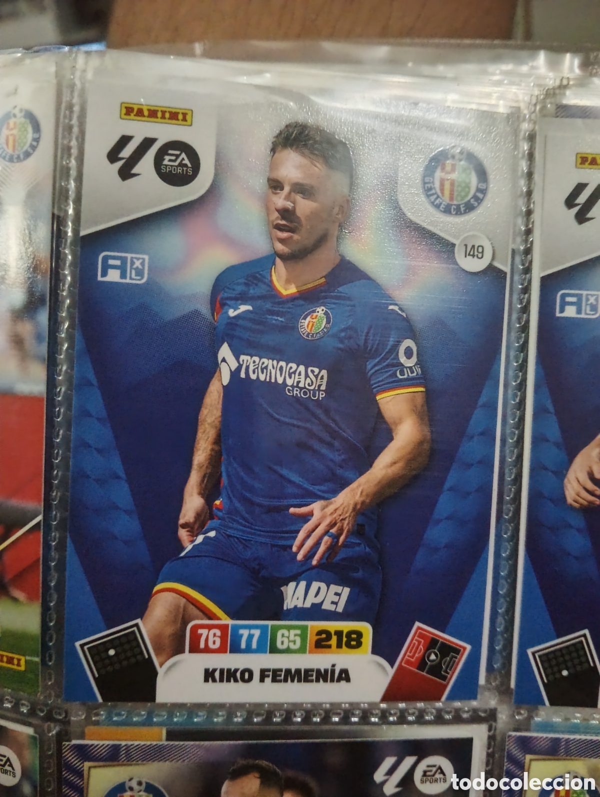 Cromos de f&uacute;tbol: 149 Kiko Femen&iacute;a, Getafe CF, Panini Adrenalyn XL La Liga 2025 2026 25 26