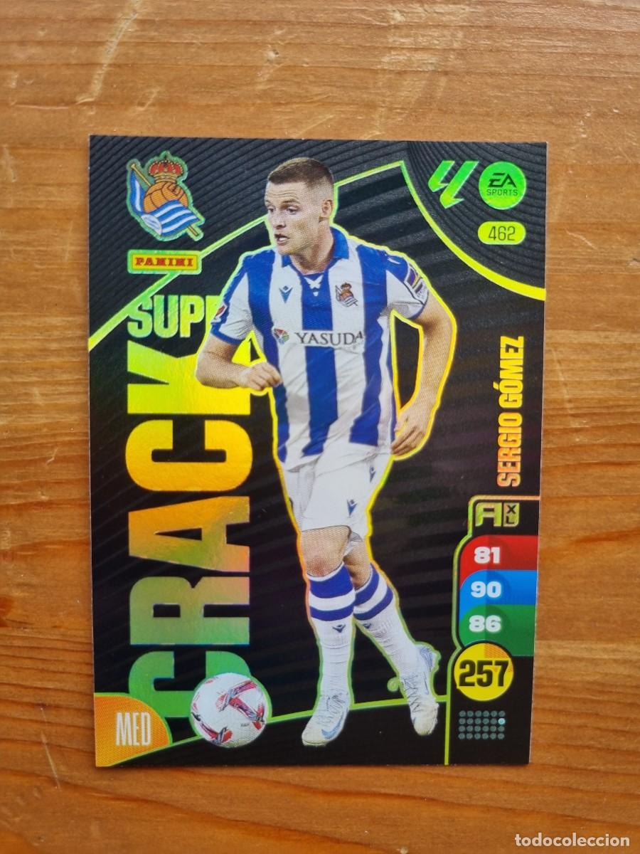 Cartes &agrave; collectionner de Football: 462 SERGIO G&Oacute;MEZ (Real Sociedad) SUPER CRACK. Liga 2024 2025 24 25 Adrenalyn XL (Panini)
