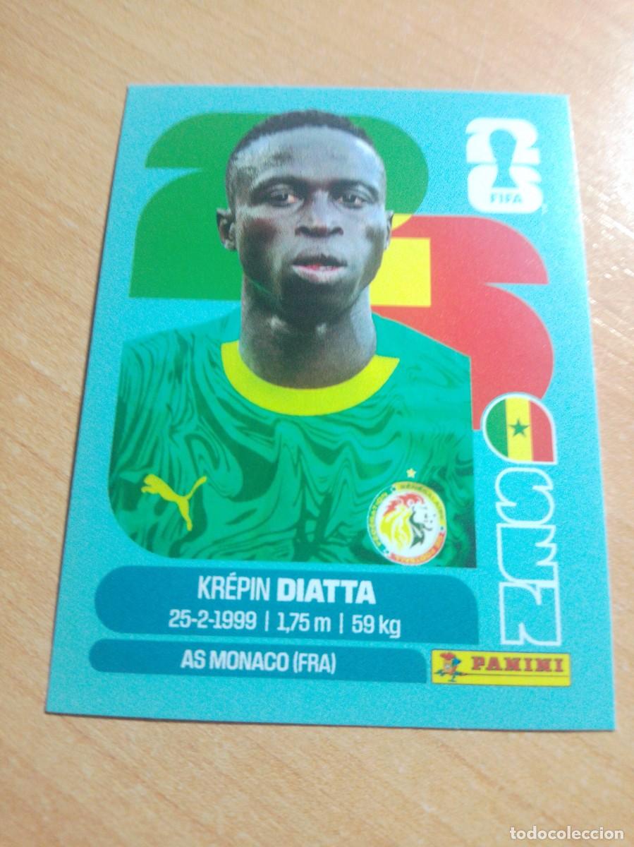 Fu&szlig;ball-Sticker: SEN 20 KREPIN DIATTA SENEGAL MUNDIAL FIFA WORLD CUP 2026 26 PANINI STICKERS NUEVO