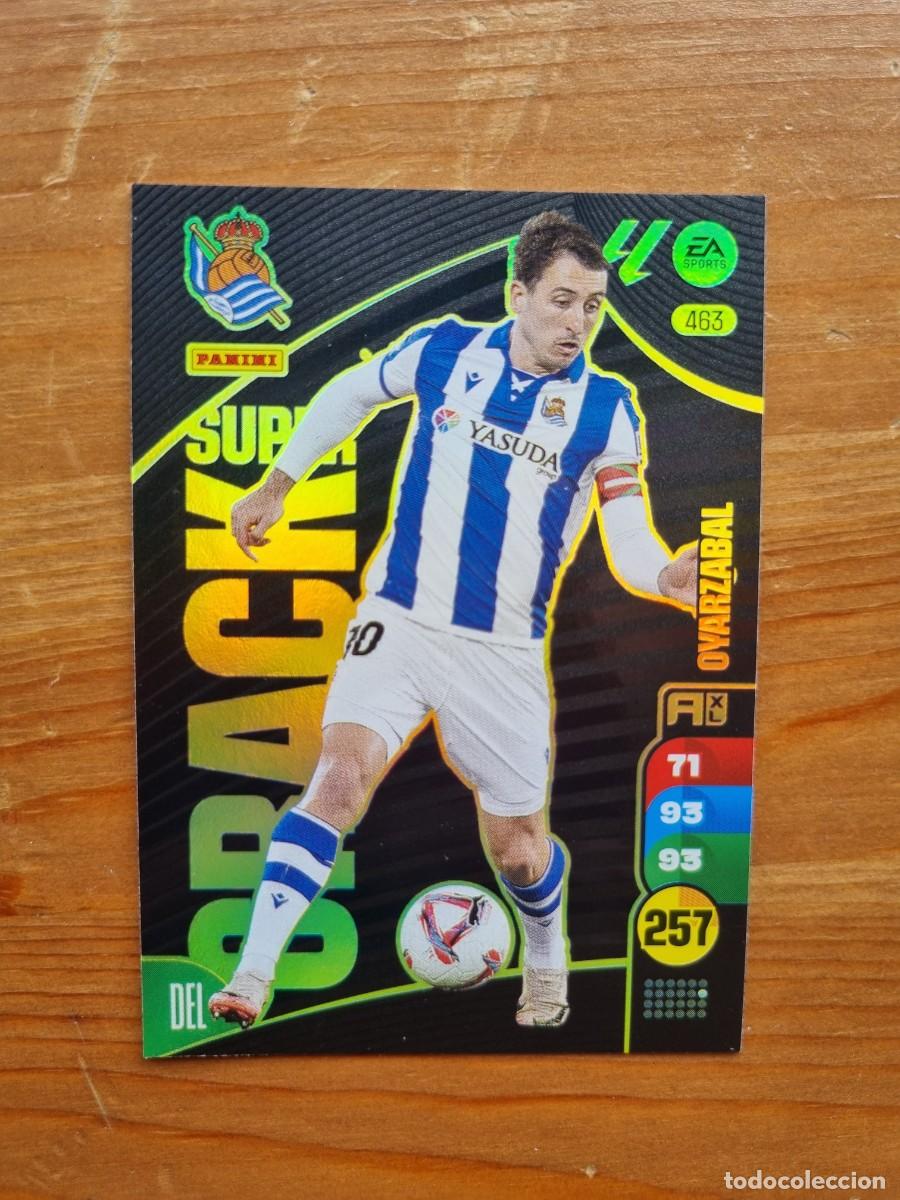 Fu&szlig;ball-Sticker: 463 OYARZABAL (Real Sociedad) SUPER CRACK. Liga 2024 2025 24 25 Adrenalyn XL (Panini)