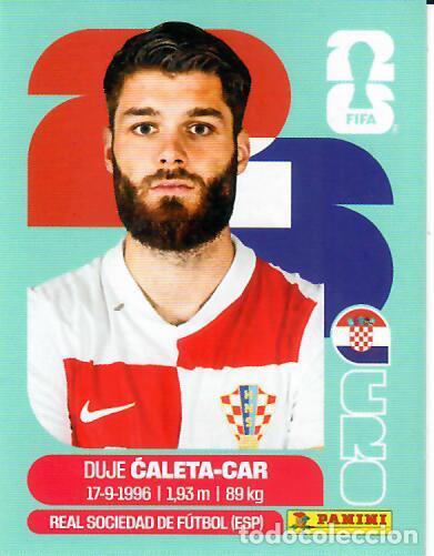 Cromos de f&uacute;tbol: CROMO PANINI MUNDIAL WORLD CUP 2026 - CRO3 CRO 3 - CALETA-CAR - CROACIA