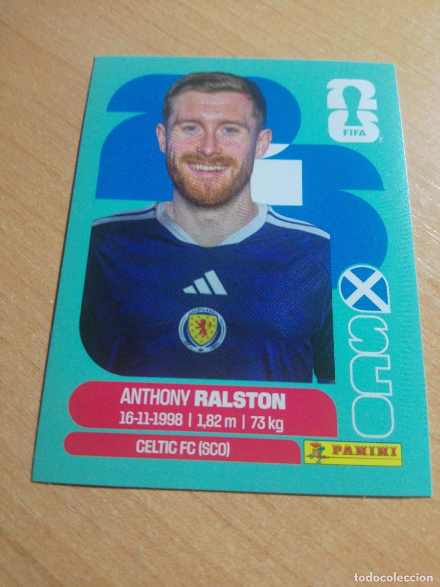 Cromos de f&uacute;tbol: SCO 9 ANTHONY RALSTON ESCOCIA MUNDIAL FIFA WORLD CUP 2026 26 PANINI STICKERS NUEVO