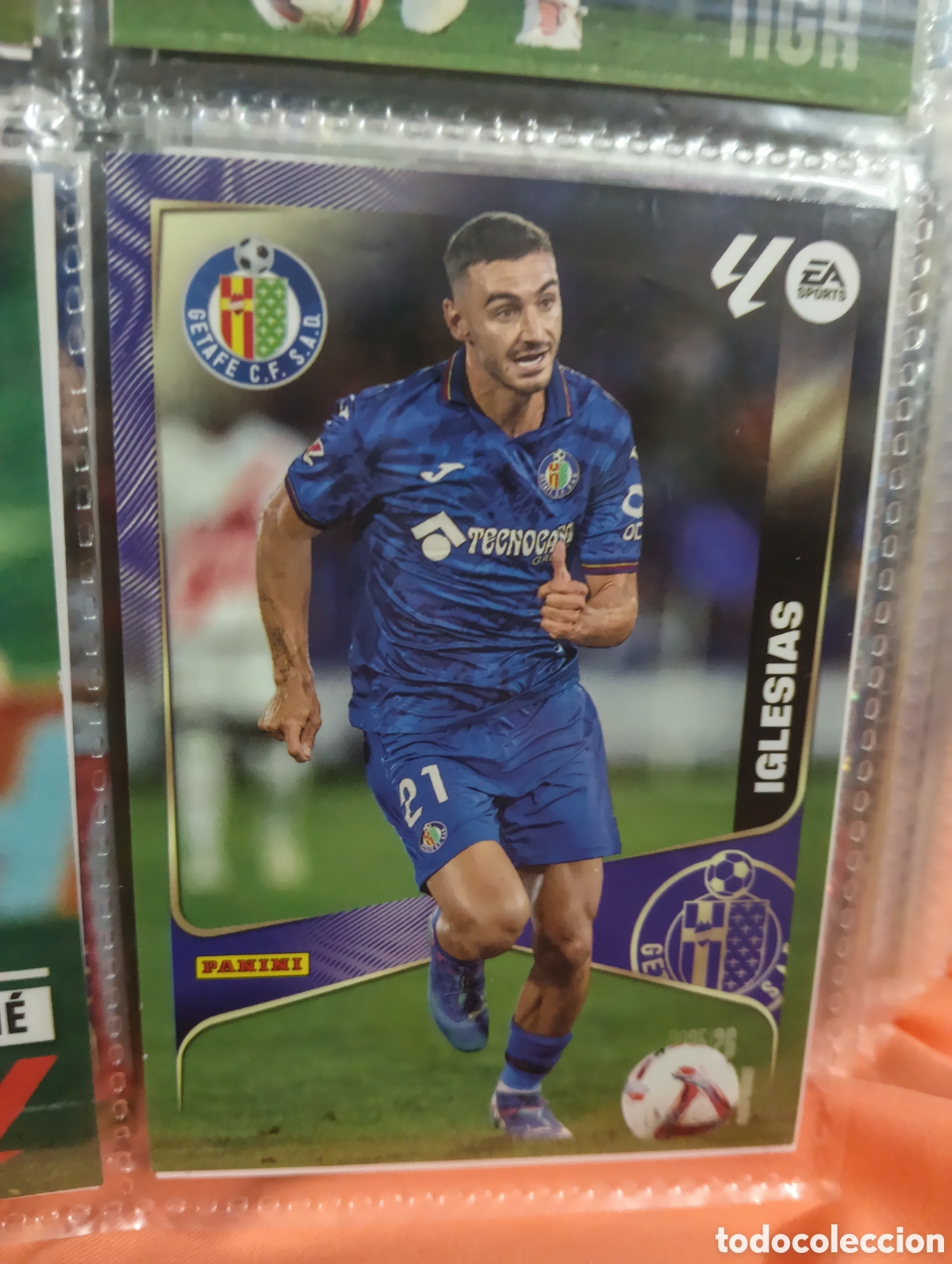 Cromos de f&uacute;tbol: CROMO DE FUTBOL NUMERO 167 IGLESIAS GETAFE MEGACRACKS 2025 2026 MGK PANINI !