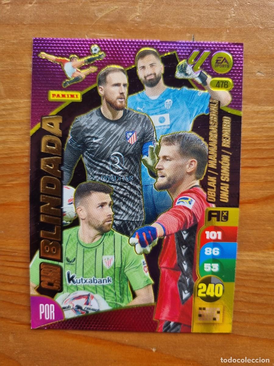 Cromos de f&uacute;tbol: 476 CARD BLINDADA. Liga 2024 2025 24 25 Adrenalyn XL (Panini)