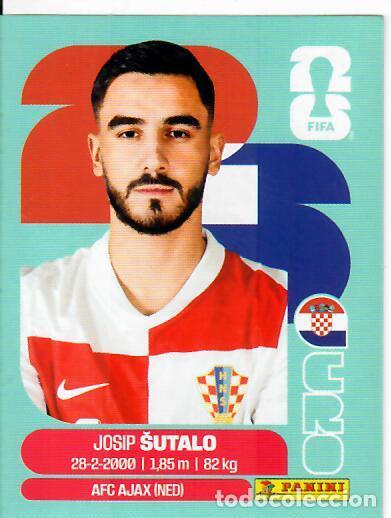 Cromos de f&uacute;tbol: CROMO PANINI MUNDIAL WORLD CUP 2026 - CRO7 CRO 7 - SUTALO - CROACIA
