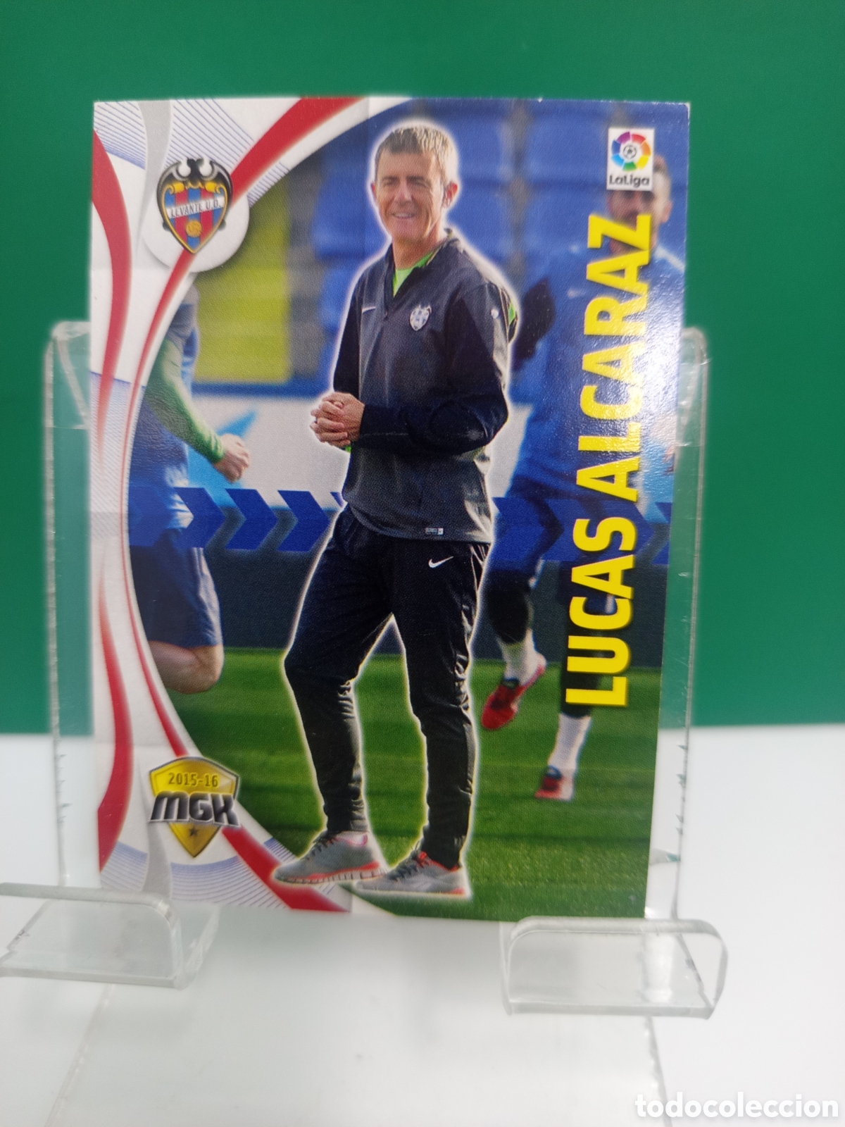 Figurine di Calcio: ❇️ CROMO ⚽ LUCAS ALCARAZ LEVANTE TEMPORADA 15 16 2015 2016 MEGACRACKS MGKS PANINI ❇️