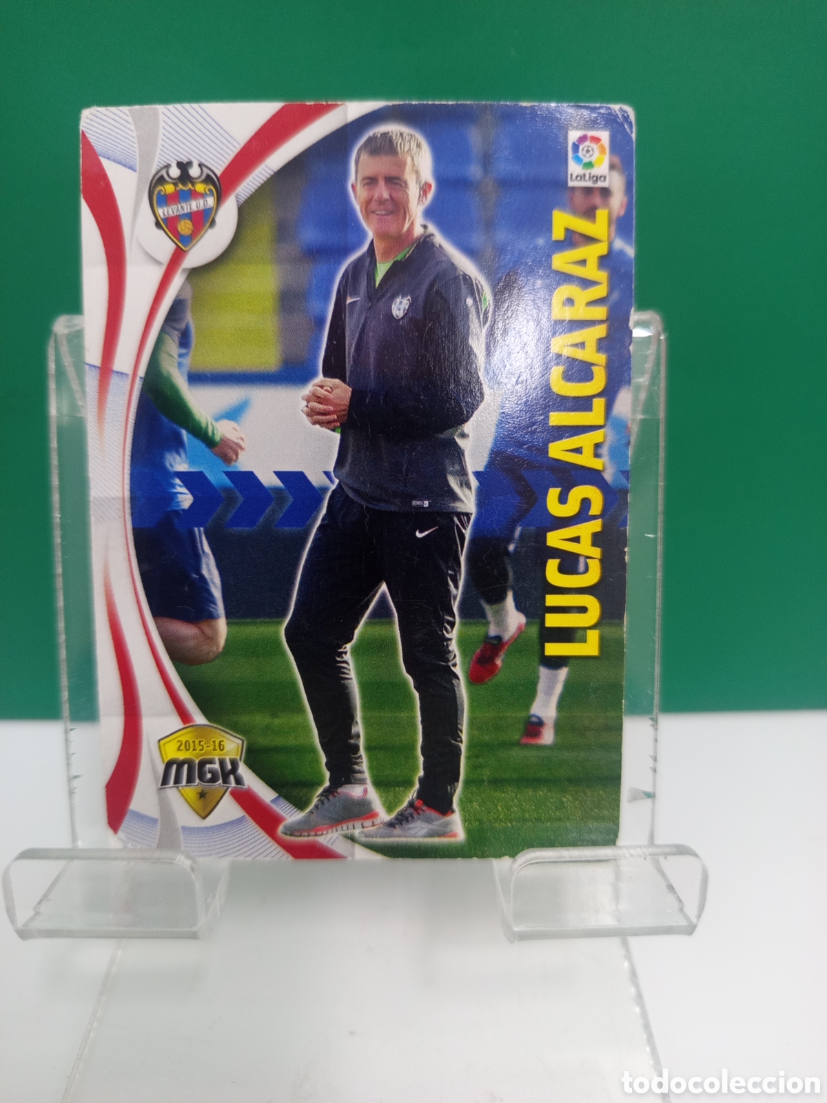 Figurine di Calcio: ❇️ CROMO ⚽ LUCAS ALCARAZ LEVANTE TEMPORADA 15 16 2015 2016 MEGACRACKS MGKS PANINI ❇️