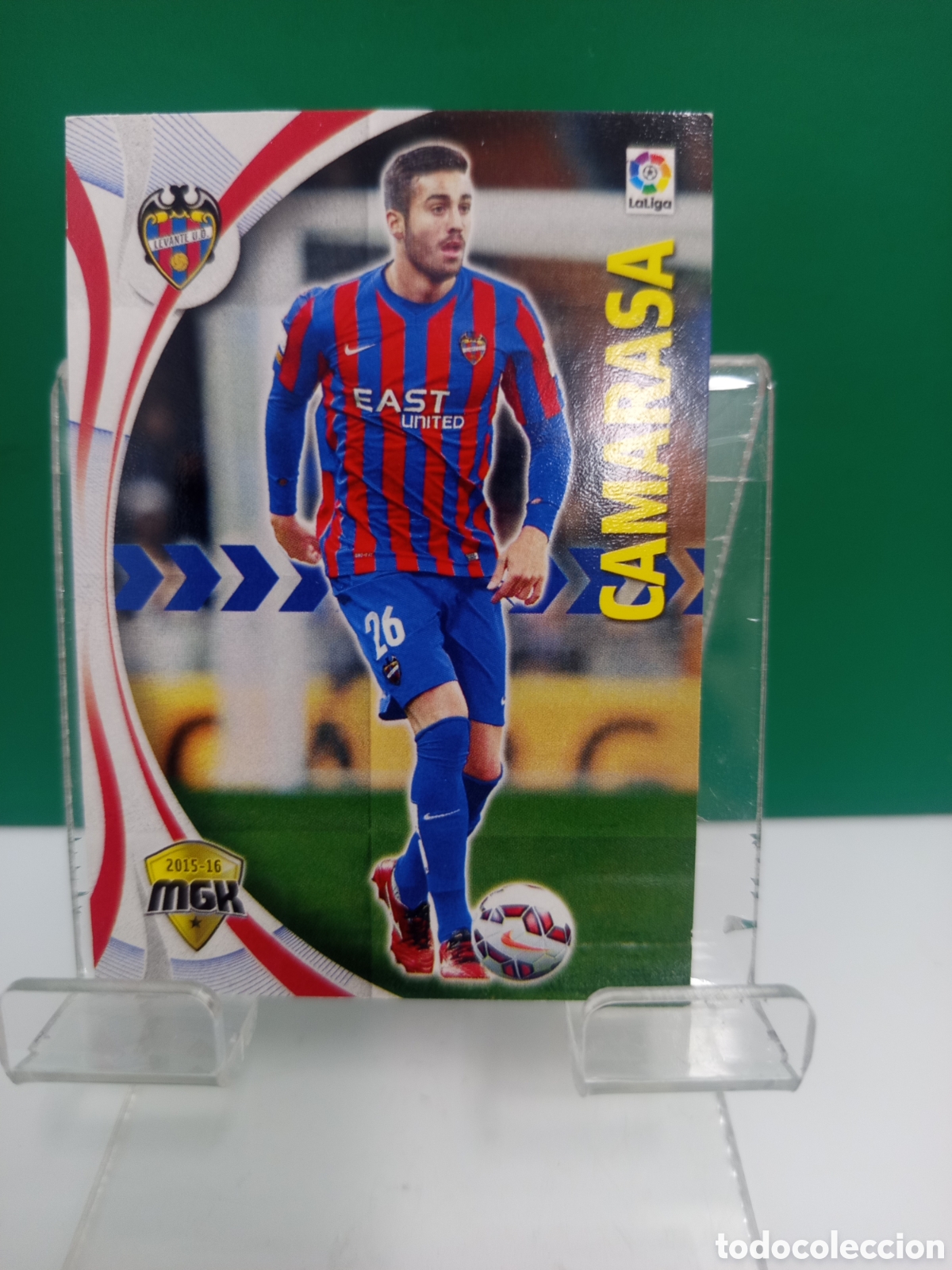 Cromos de f&uacute;tbol: ❇️ CROMO ⚽ CAMARASA LEVANTE TEMPORADA 15 16 2015 2016 MEGACRACKS MGKS PANINI ❇️
