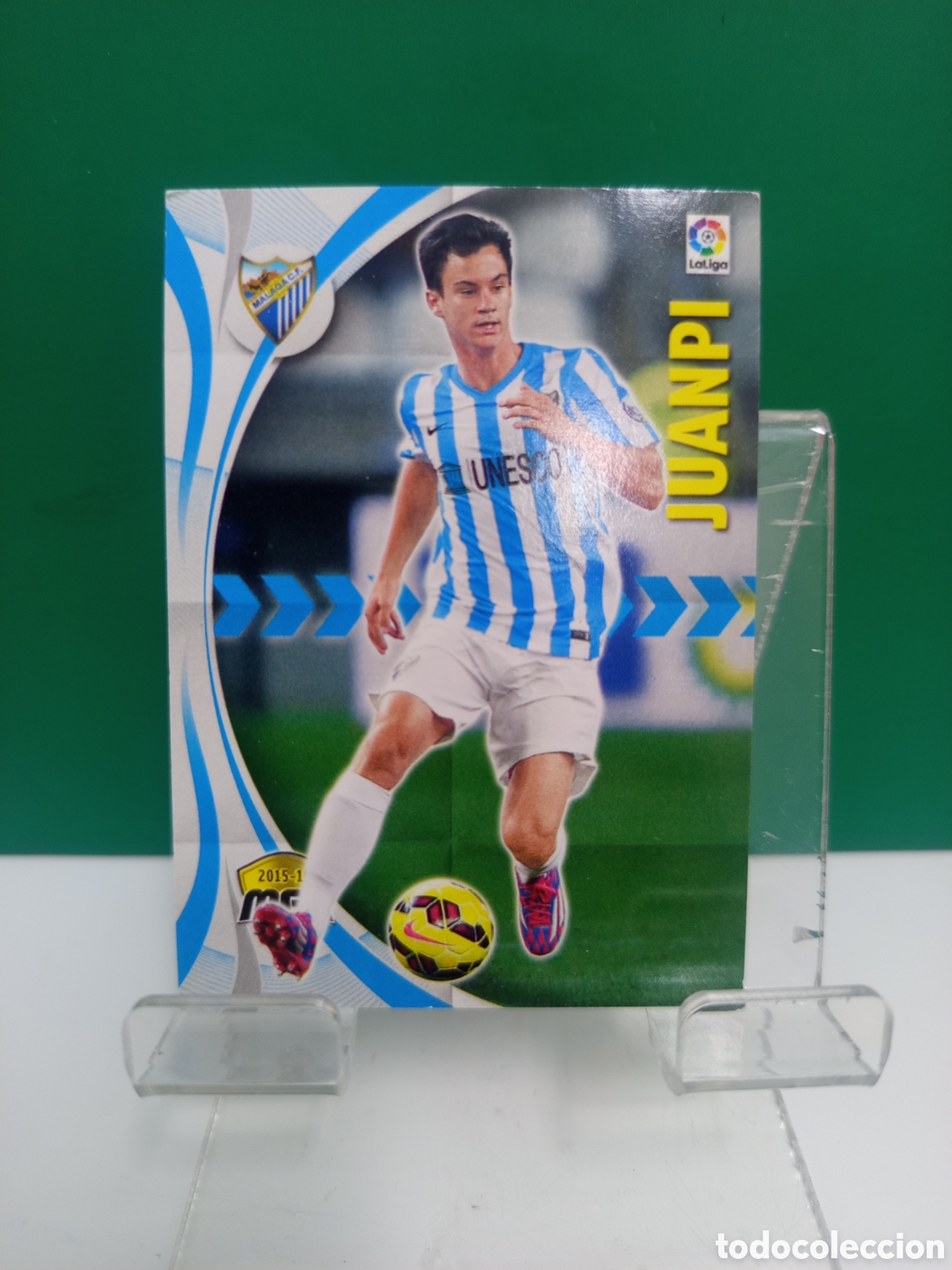 Cromos de f&uacute;tbol: ❇️ CROMO ⚽ JUANPI M&Aacute;LAGA TEMPORADA 15 16 2015 2016 MEGACRACKS MGKS PANINI ❇️