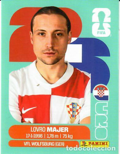Cromos de f&uacute;tbol: CROMO PANINI MUNDIAL WORLD CUP 2026 - CRO12 CRO 12 - MAJER - CROACIA