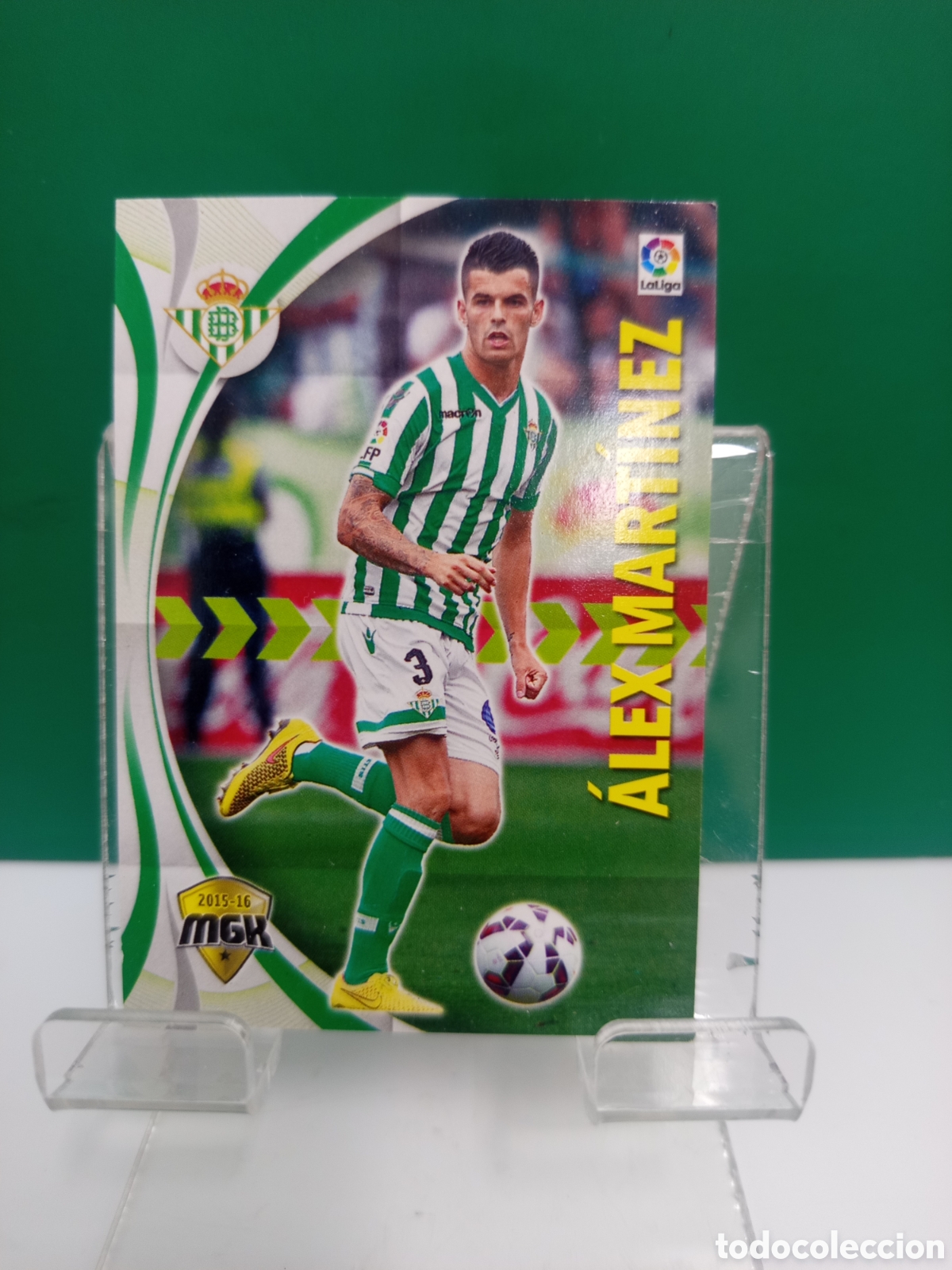 Cromos de f&uacute;tbol: ❇️ CROMO ⚽ ALEX MART&Iacute;NEZ BETIS TEMPORADA 15 16 2015 2016 MEGACRACKS MGKS PANINI ❇️