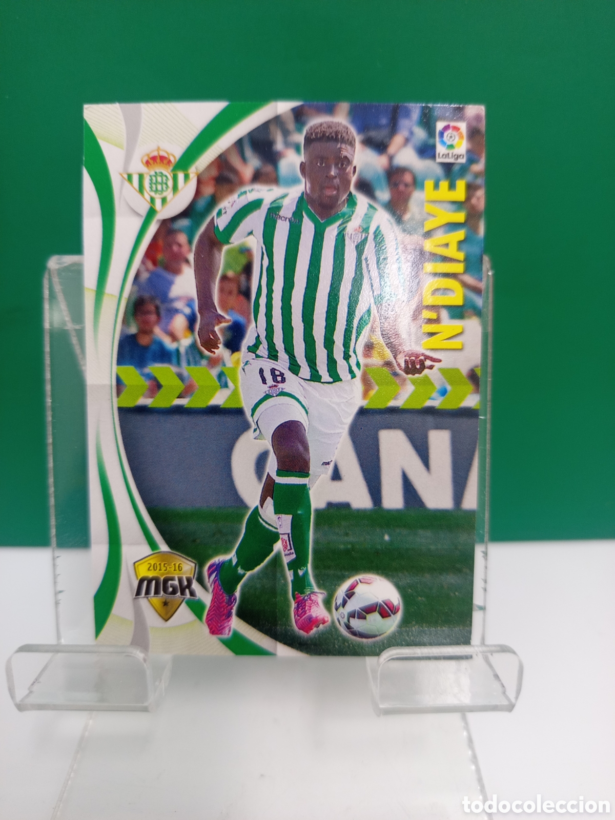 Cromos de f&uacute;tbol: ❇️ CROMO ⚽ N'DIAYE BETIS TEMPORADA 15 16 2015 2016 MEGACRACKS MGKS PANINI ❇️