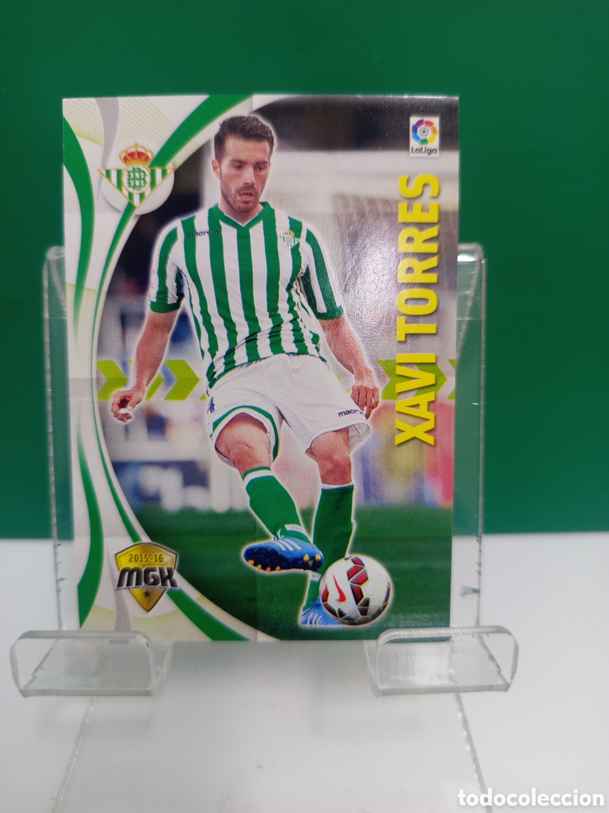 Cromos de f&uacute;tbol: ❇️ CROMO ⚽ XAVI TORRES BETIS TEMPORADA 15 16 2015 2016 MEGACRACKS MGKS PANINI ❇️