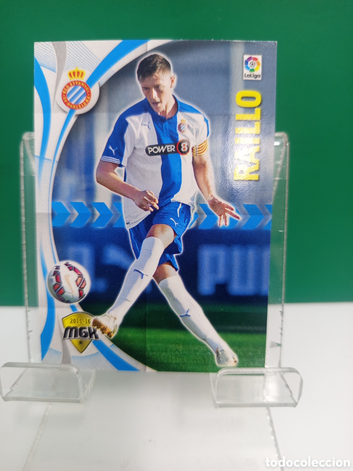 Fu&szlig;ball-Sticker: ❇️ CROMO ⚽ RAILLO ESPA&Ntilde;OL TEMPORADA 15 16 2015 2016 MEGACRACKS MGKS PANINI ❇️