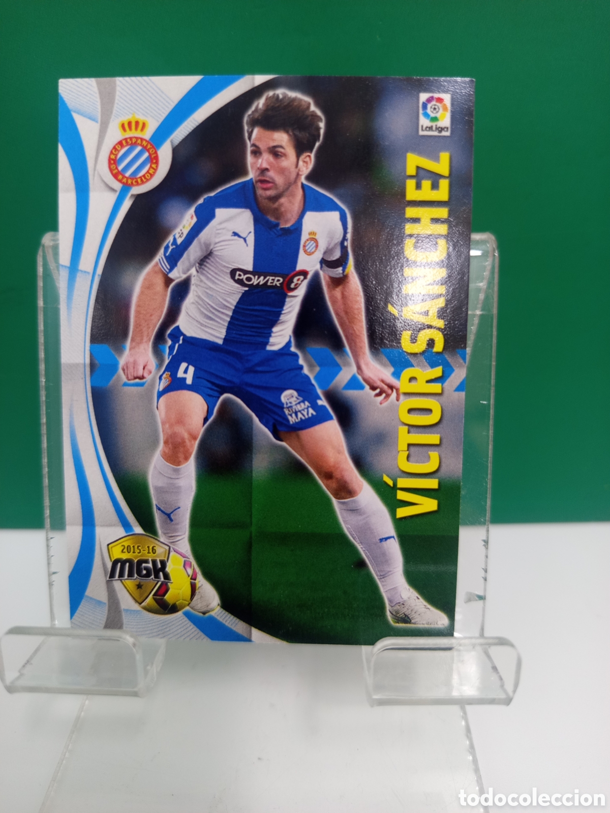 Figurine di Calcio: ❇️ CROMO ⚽ V&Iacute;CTOR S&Aacute;NCHEZ ESPA&Ntilde;OL TEMPORADA 15 16 2015 2016 MEGACRACKS MGKS PANINI ❇️