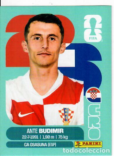 Cromos de f&uacute;tbol: CROMO PANINI MUNDIAL WORLD CUP 2026 - CRO18 CRO 18 - BUDIMIR - CROACIA