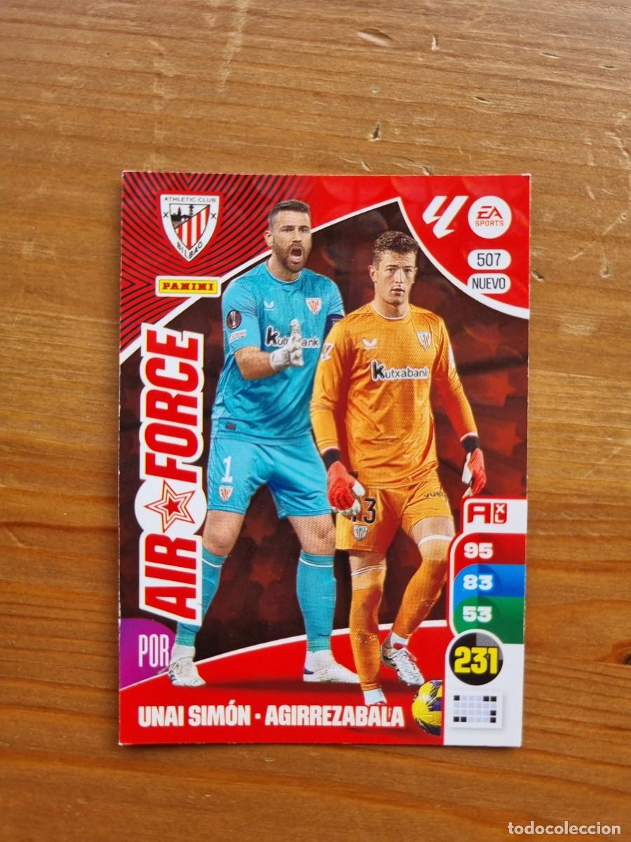 Cromos de f&uacute;tbol: 507 AIR FORCE (Athletic Club de Bilbao). Liga 2024 2025 24 25 Adrenalyn XL (Panini)