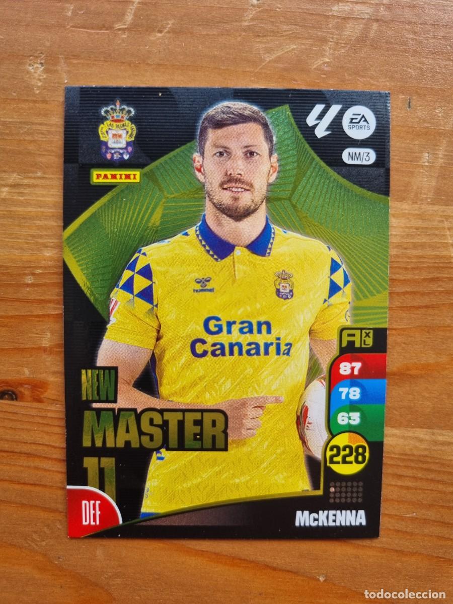 Cartes &agrave; collectionner de Football: NM 3 McKENNA (UD Las Palmas) NEW MASTER 11. Liga 2024 2025 24 25 Adrenalyn XL (Panini)