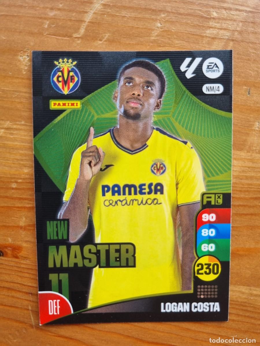 Cartes &agrave; collectionner de Football: NM 4 LOGAN COSTA (Villarreal CF) NEW MASTER 11. Liga 2024 2025 24 25 Adrenalyn XL (Panini)