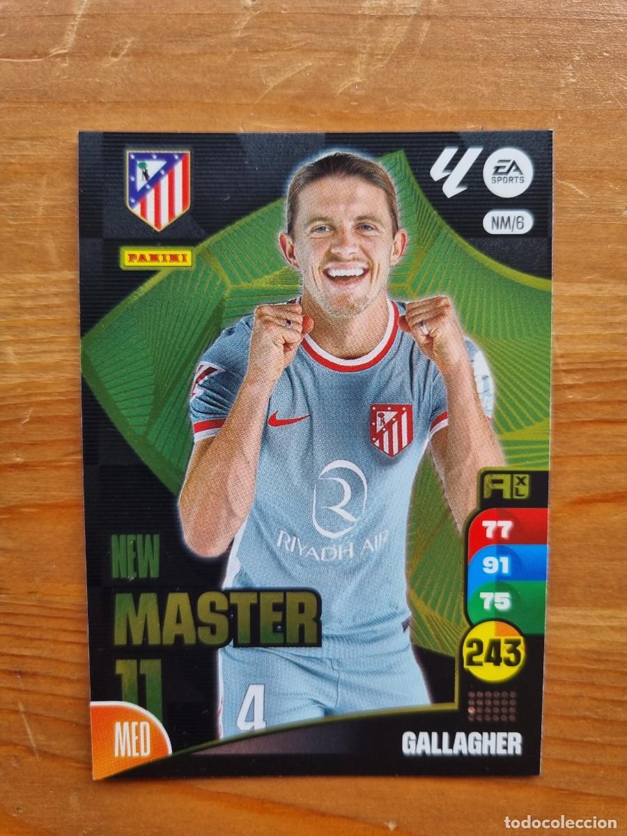 Cromos de f&uacute;tbol: NM 6 GALLAGHER (Atl&eacute;tico de Madrid) NEW MASTER 11. Liga 2024 2025 24 25 Adrenalyn XL (Panini)