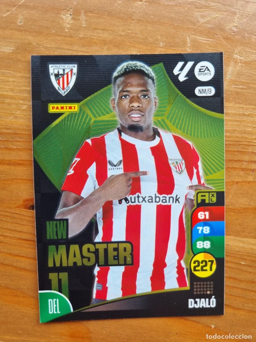 Cromos de f&uacute;tbol: NM 9 DJAL&Oacute; (Athletic Club de Bilbao) NEW MASTER 11. Liga 2024 2025 24 25 Adrenalyn XL (Panini)