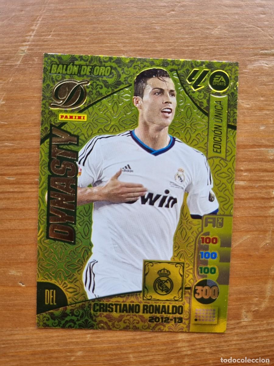 Cromos de f&uacute;tbol: CRISTIANO RONALDO (Bal&oacute;n de Oro 2015-16) DYNASTY. Liga 2024 2025 24 25 Adrenalyn XL (Panini)