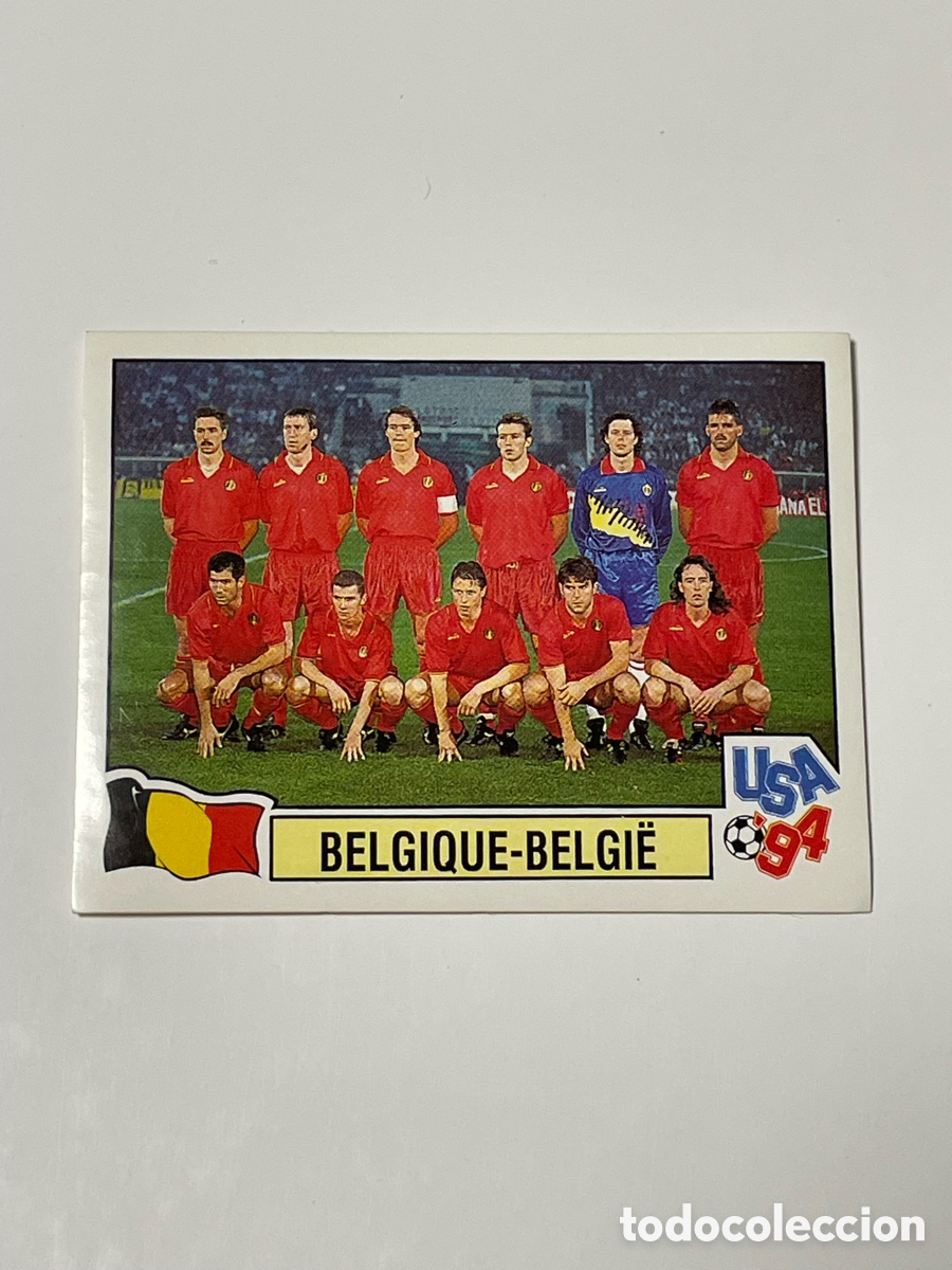 Cromos de f&uacute;tbol: Equipo B&eacute;lgica Panini USA &lsquo;94 #391