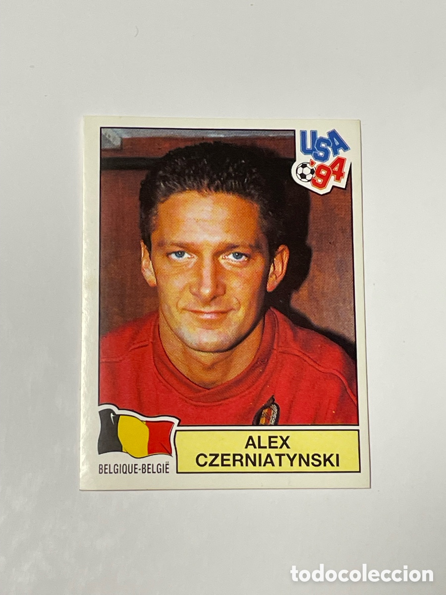 Cromos de f&uacute;tbol: Alex Czerniatynski B&eacute;lgica Panini USA &lsquo;94 #394