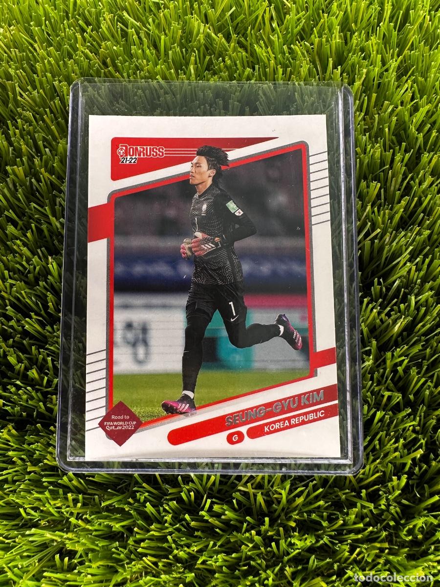 Cromos de f&uacute;tbol: N&ordm; 136 Seung-Gyu Kim Rep&uacute;blica de Corea Donruss Road to Qatar 2022