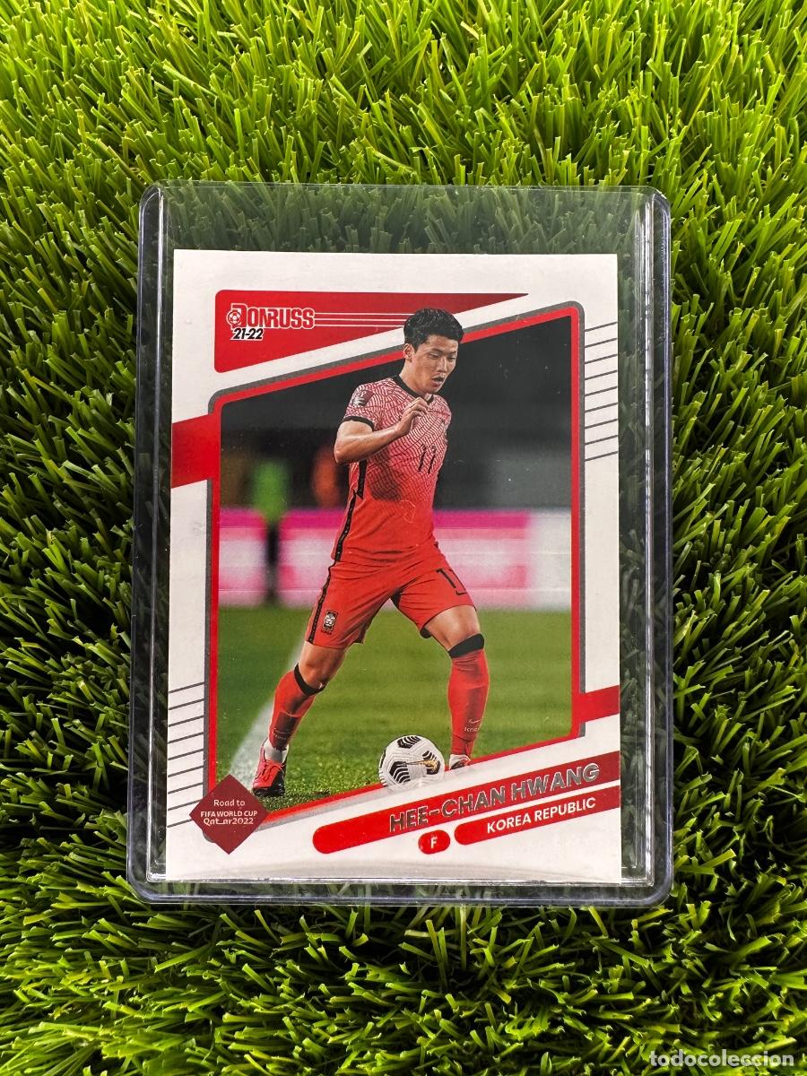 Cromos de f&uacute;tbol: N&ordm; 137 Hee-Chan Hwang Rep&uacute;blica de Corea Donruss Road to Qatar 2022