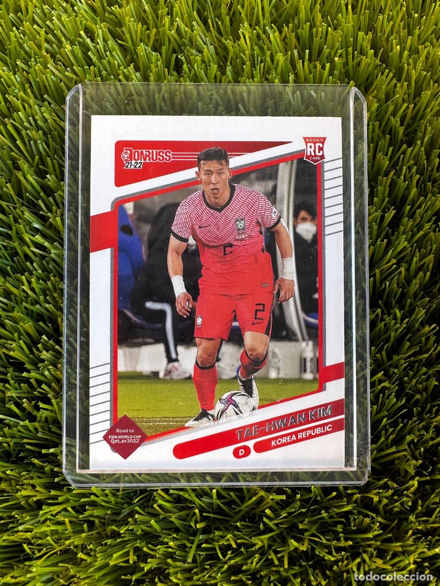 Cromos de f&uacute;tbol: N&ordm; 138 Tae-Hwan Kim Rep&uacute;blica de Corea Donruss Road to Qatar 2022