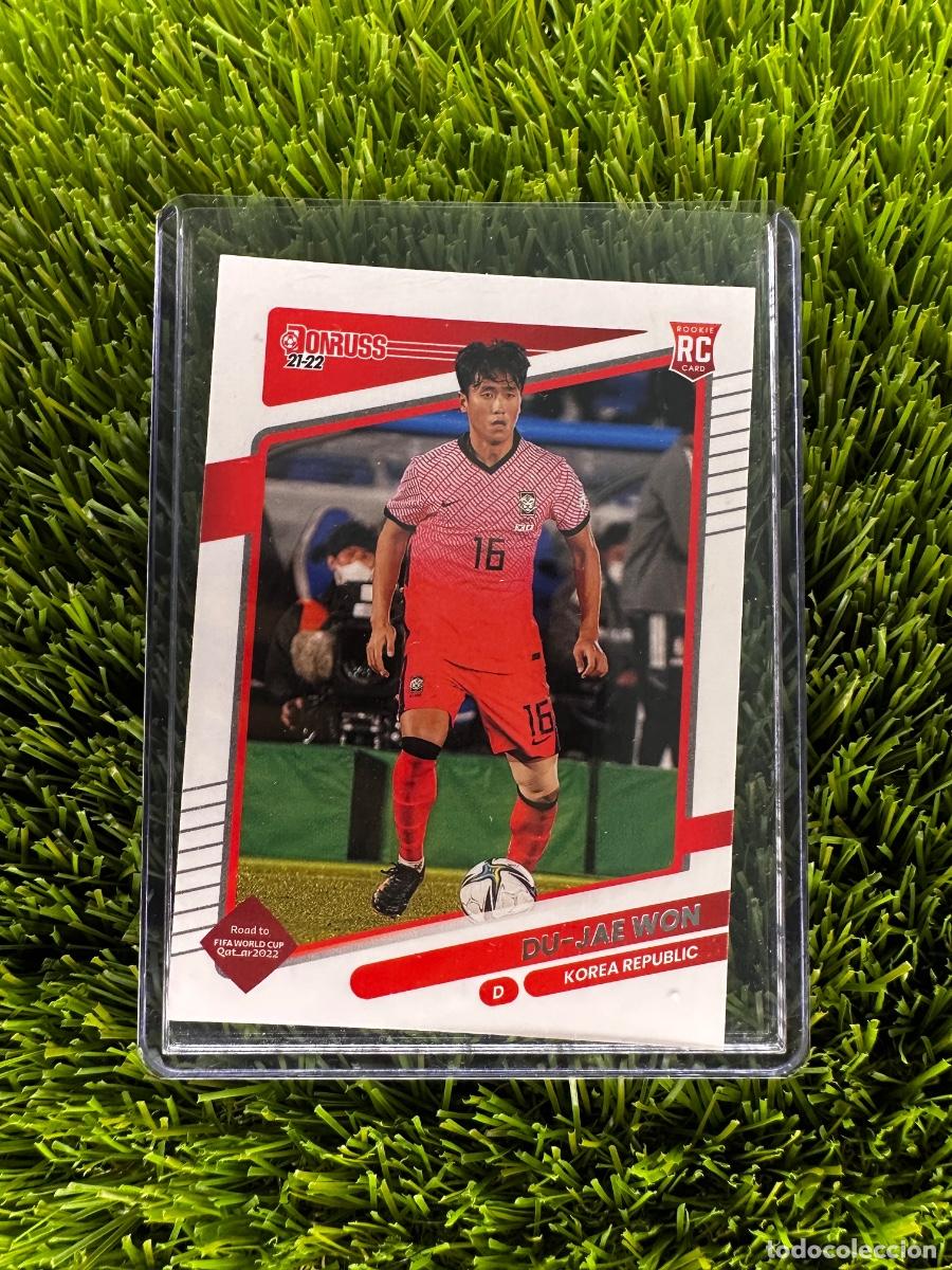 Cromos de f&uacute;tbol: N&ordm; 140 Du-Jae Won Rep&uacute;blica de Corea Donruss Road to Qatar 2022