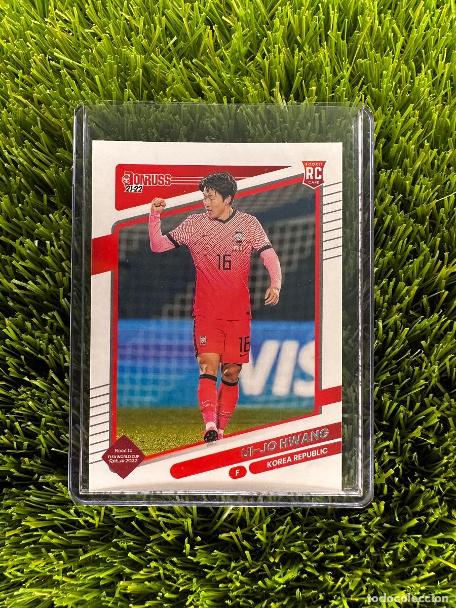 Cromos de f&uacute;tbol: N&ordm; 141 Ui-Jo Hwang Rep&uacute;blica de Corea Donruss Road to Qatar 2022