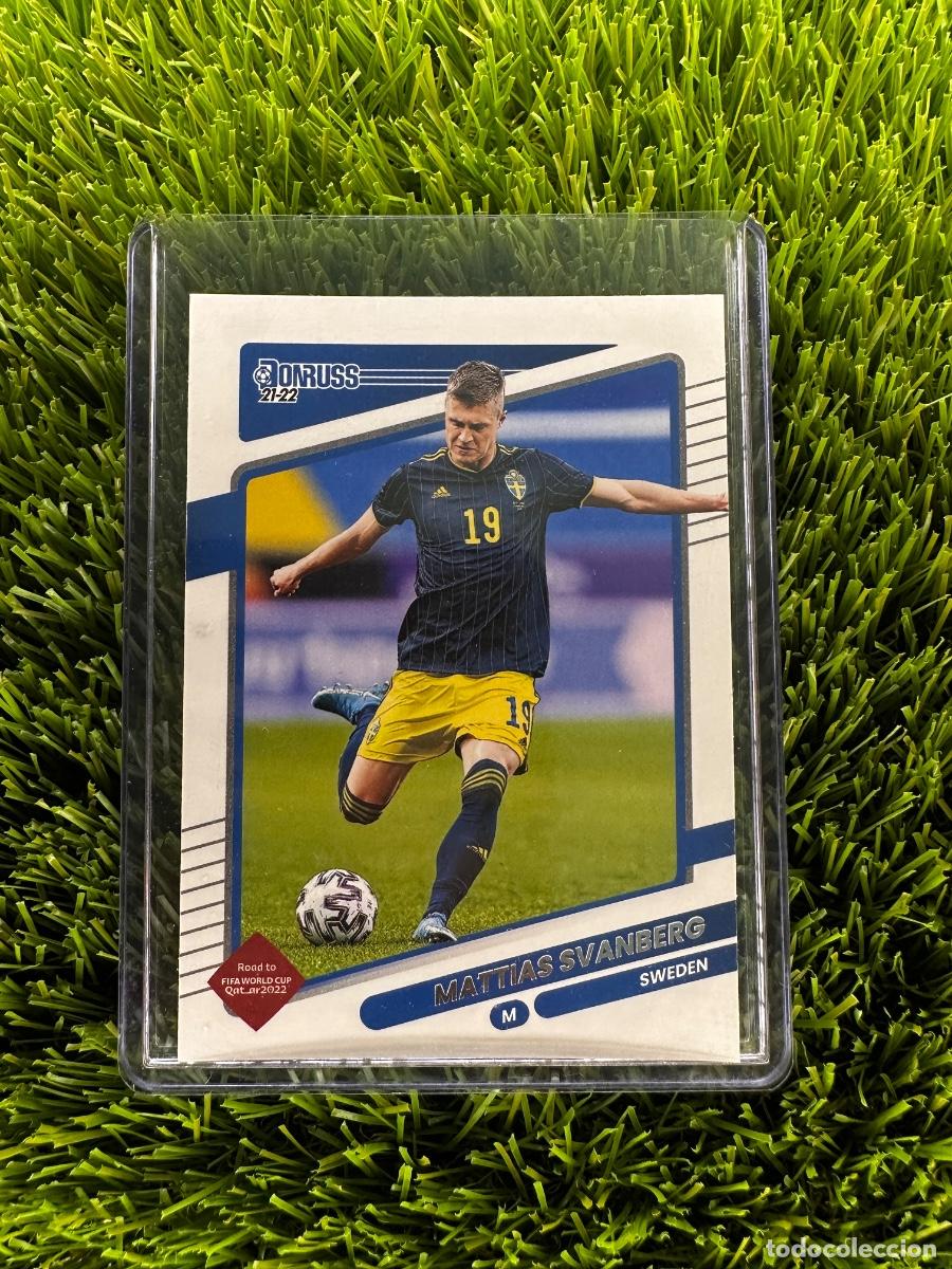 Cromos de f&uacute;tbol: N&ordm; 155 Mattias Svanberg Suecia Donruss Road to Qatar 2022