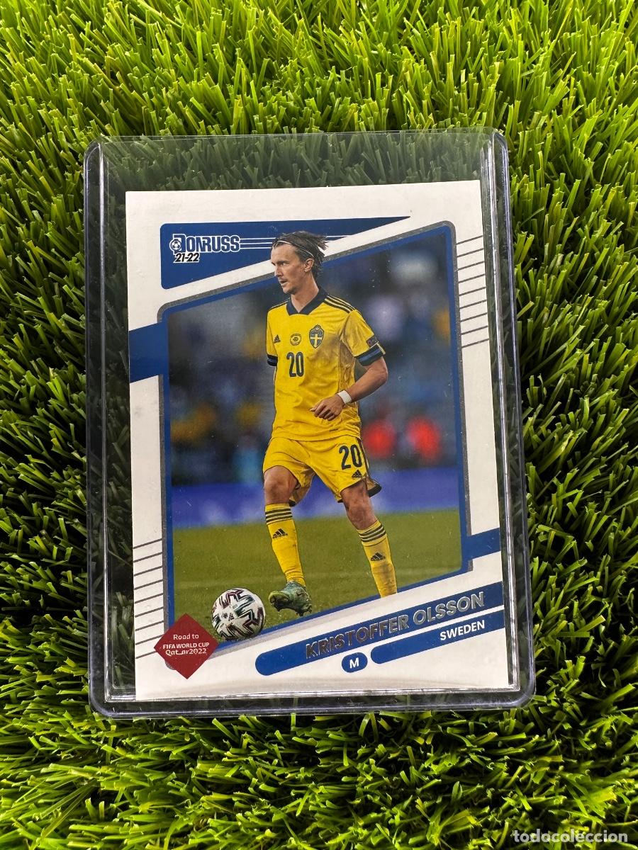 Cromos de f&uacute;tbol: N&ordm; 157 Kristoffer Olsson Suecia Donruss Road to Qatar 2022