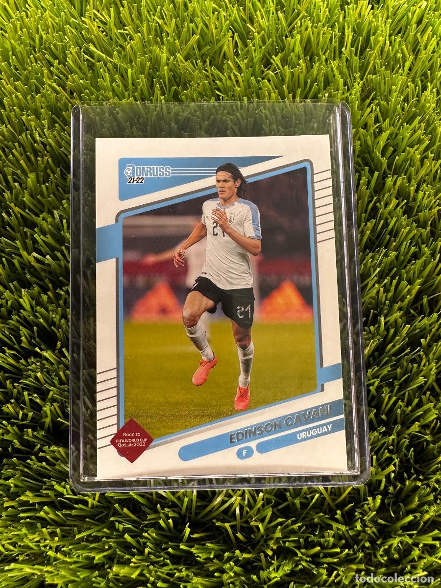 Fu&szlig;ball-Sticker: N&ordm; 168 Edinson Cavani Uruguay Donruss Road to Qatar 2022