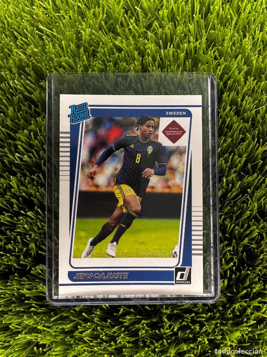 Cromos de f&uacute;tbol: N&ordm; 191 Jens Cajuste Rated Rookie Suecia Donruss Road to Qatar 2022