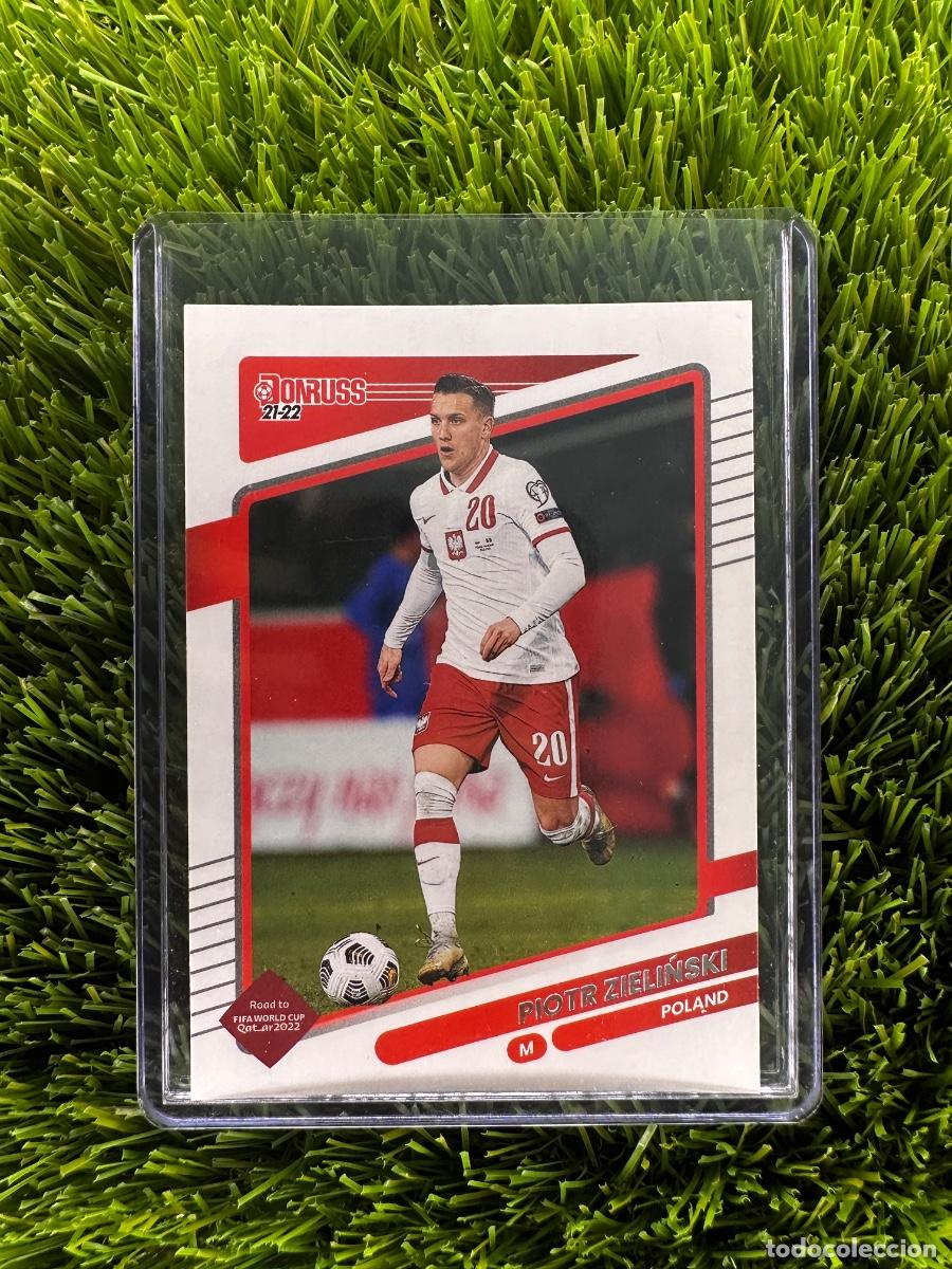 Cromos de f&uacute;tbol: N&ordm; 109 Piotr Zielinski Polonia Donruss Road to Qatar 2022