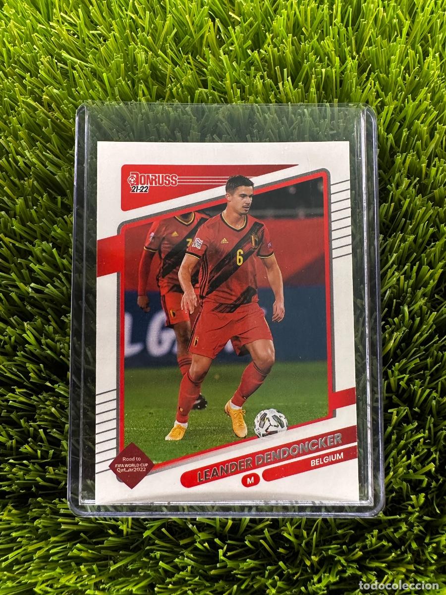 Cromos de f&uacute;tbol: N&ordm; 126 Leander Dendoncker B&eacute;lgica Donruss Road to Qatar 2022
