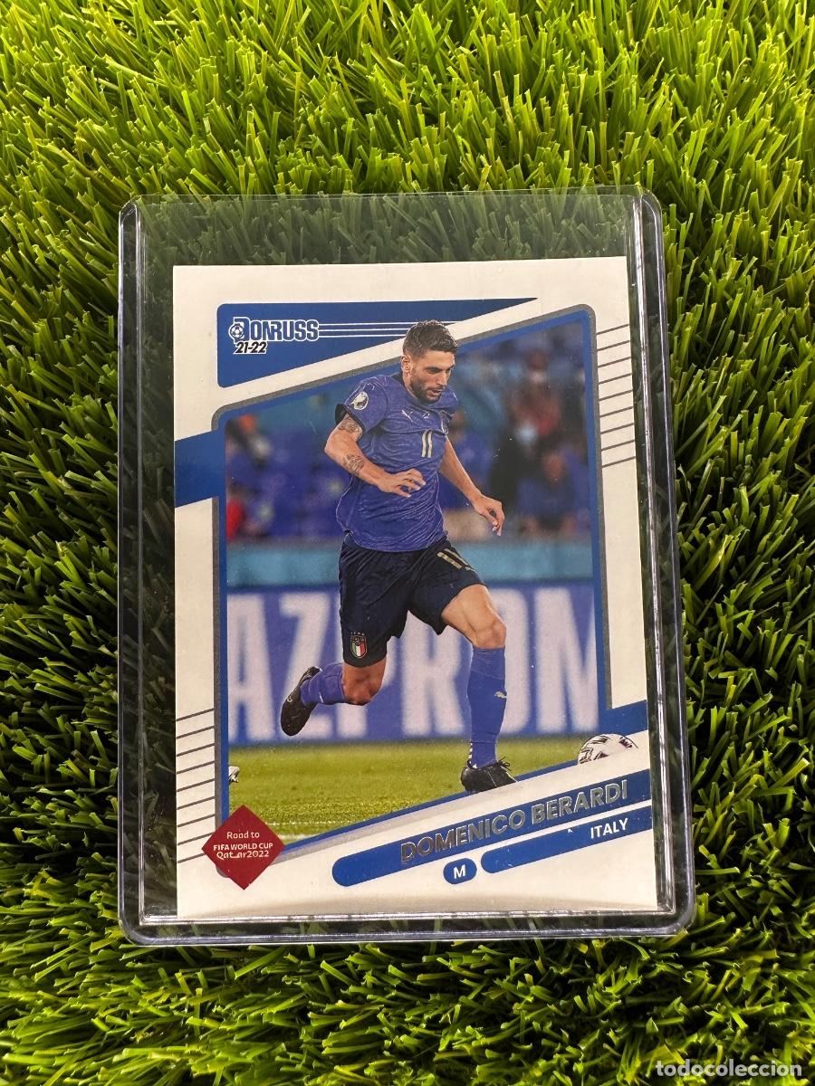 Cromos de Futebol: N&ordm; 128 Domenico Berardi Italia Donruss Road to Qatar 2022