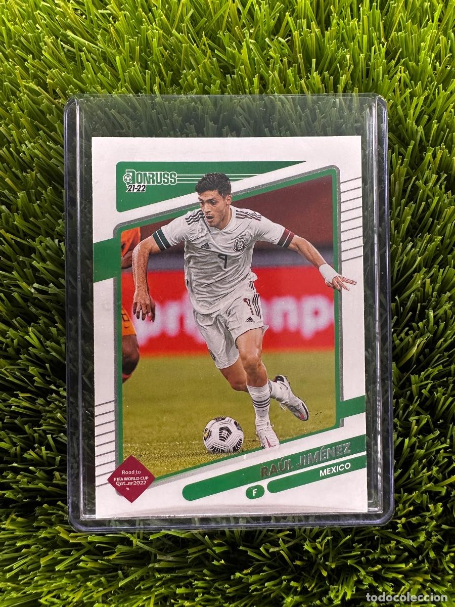Cromos de Futebol: N&ordm; 87 Ra&uacute;l Jim&eacute;nez M&eacute;xico Donruss Road to Qatar 2022