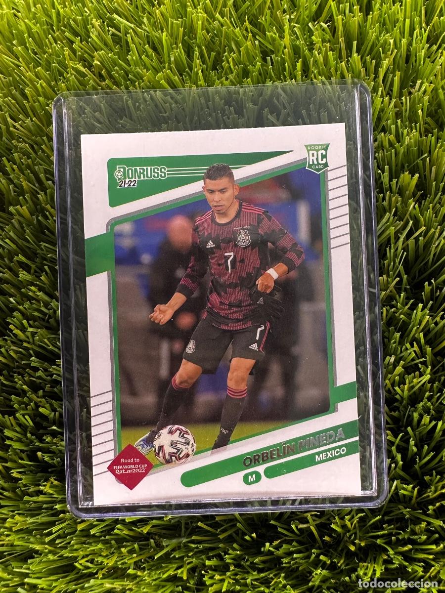 Cromos de Futebol: N&ordm; 88 Orbel&iacute;n Pineda M&eacute;xico Donruss Road to Qatar 2022