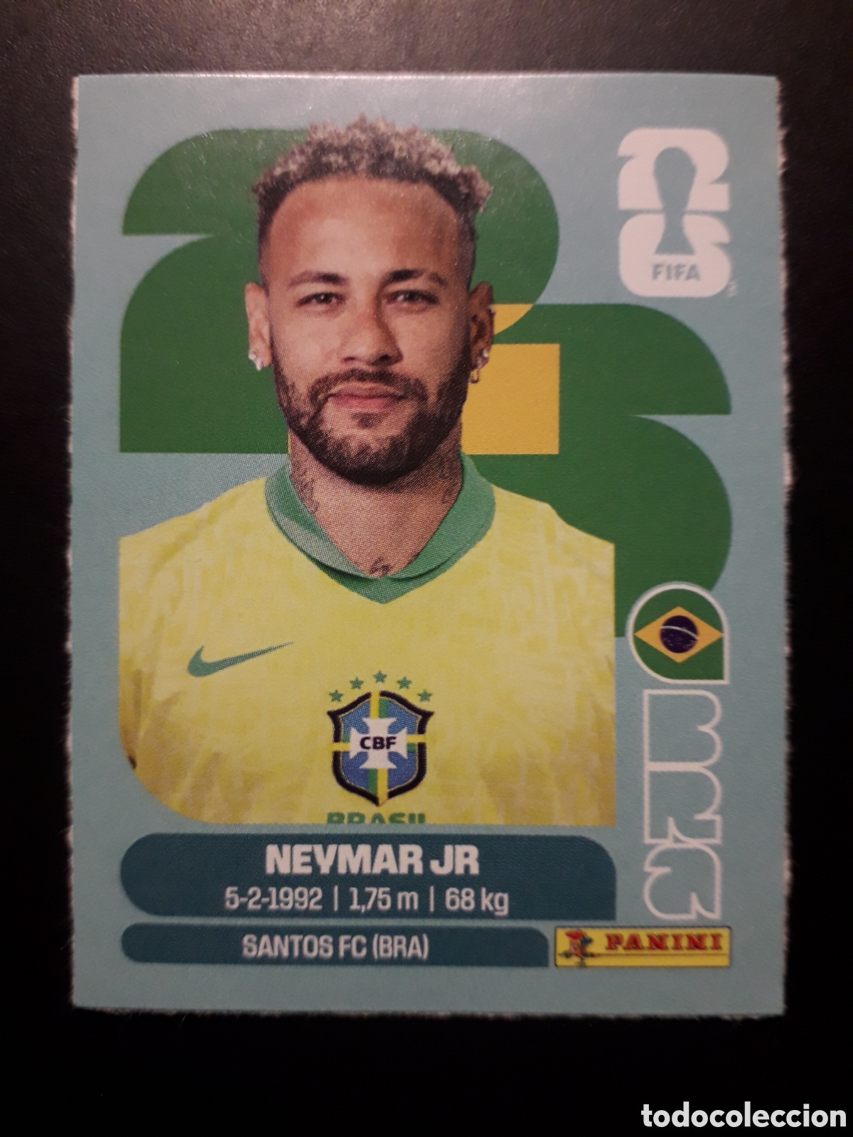 Cromos de Futebol: NEYMAR JR, BRASIL, UPDATE ACTUALIZACI&Oacute;N MUNDIAL F&Uacute;TBOL 2026 FIFA WORLD CUP PANINI PEDIDO M&Iacute;NIMO 3&euro;.