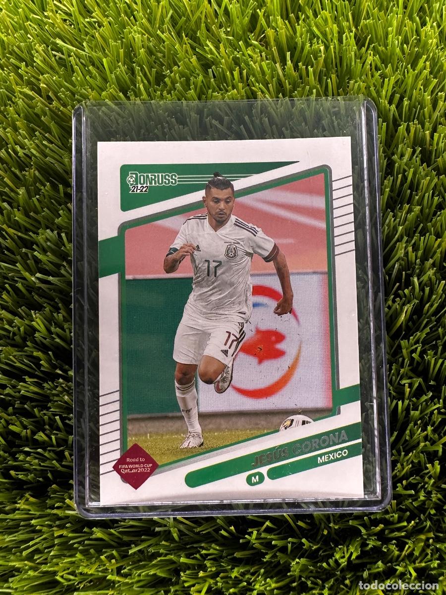 Cromos de f&uacute;tbol: N&ordm; 91 Jes&uacute;s Corona M&eacute;xico Donruss Road to Qatar 2022