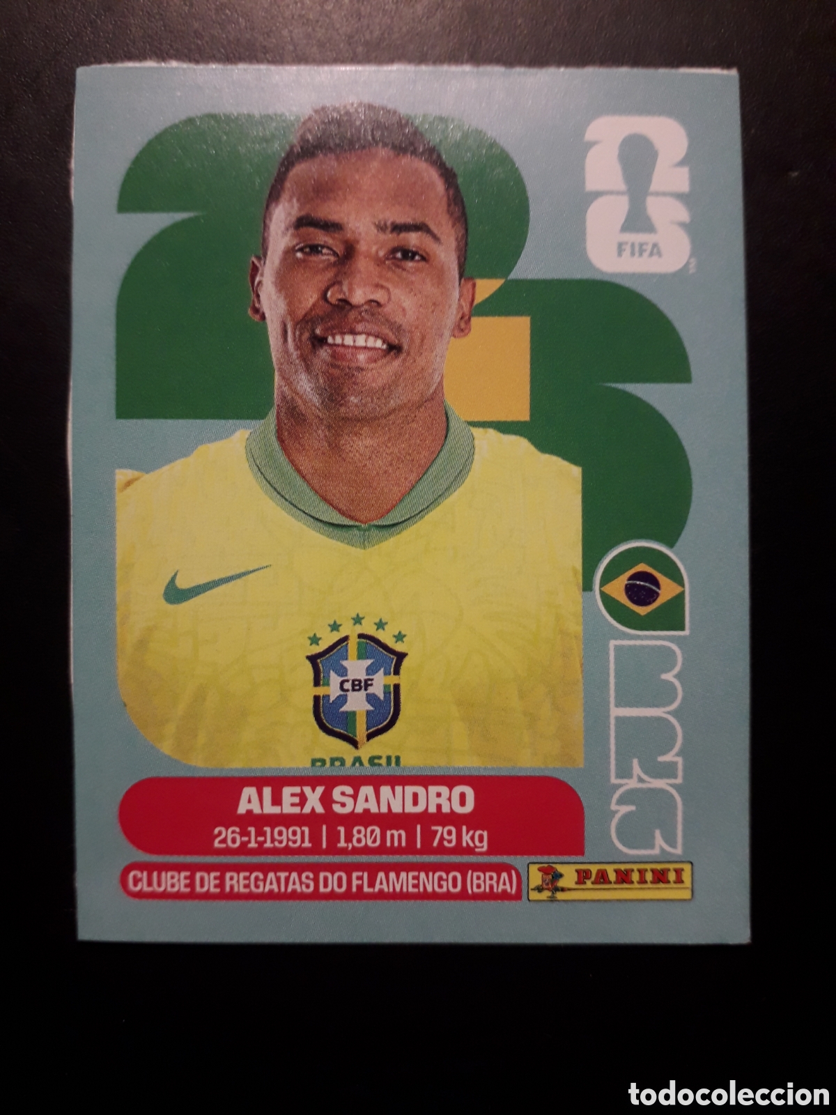 Cromos de Futebol: ALEX SANDRO, BRASIL, UPDATE ACTUALIZACI&Oacute;N MUNDIAL F&Uacute;TBOL 2026 FIFA WORLD CUP PANINI PEDIDO M&Iacute;NIMO 3&euro;