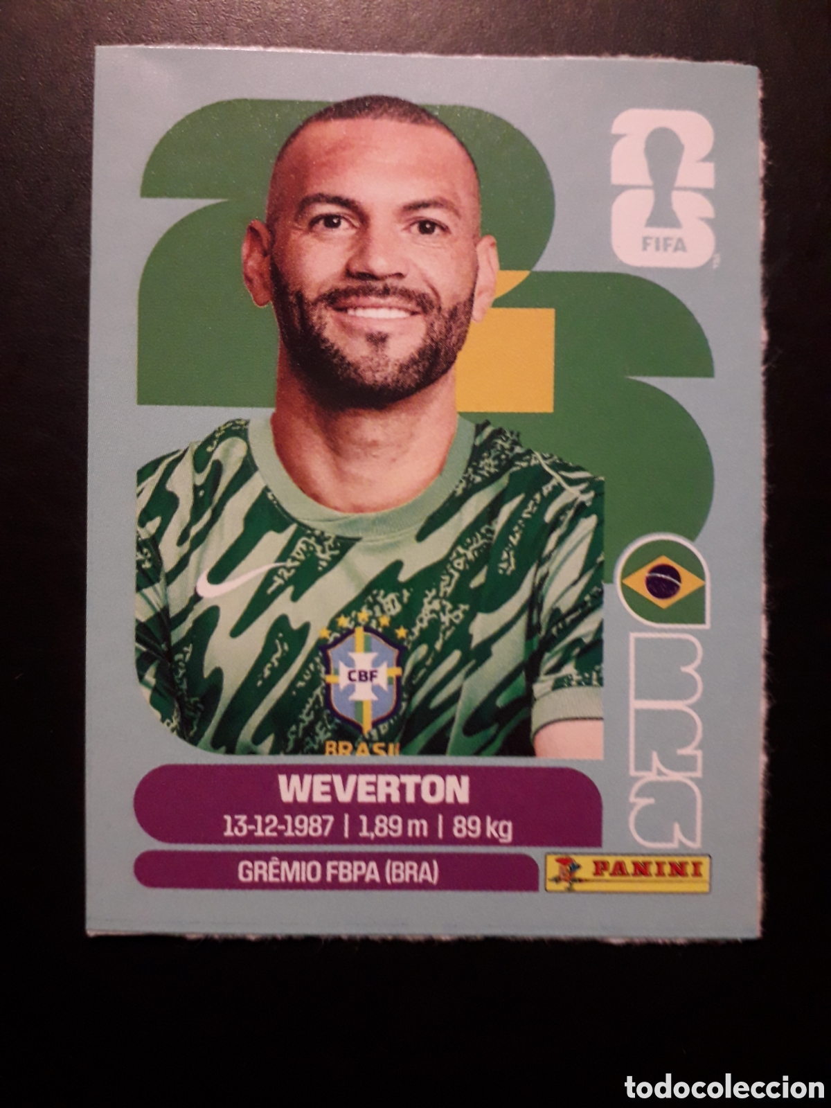 Cromos de Futebol: WEVERTON, BRASIL, UPDATE ACTUALIZACI&Oacute;N MUNDIAL F&Uacute;TBOL 2026 FIFA WORLD CUP PANINI PEDIDO M&Iacute;NIMO 3&euro;